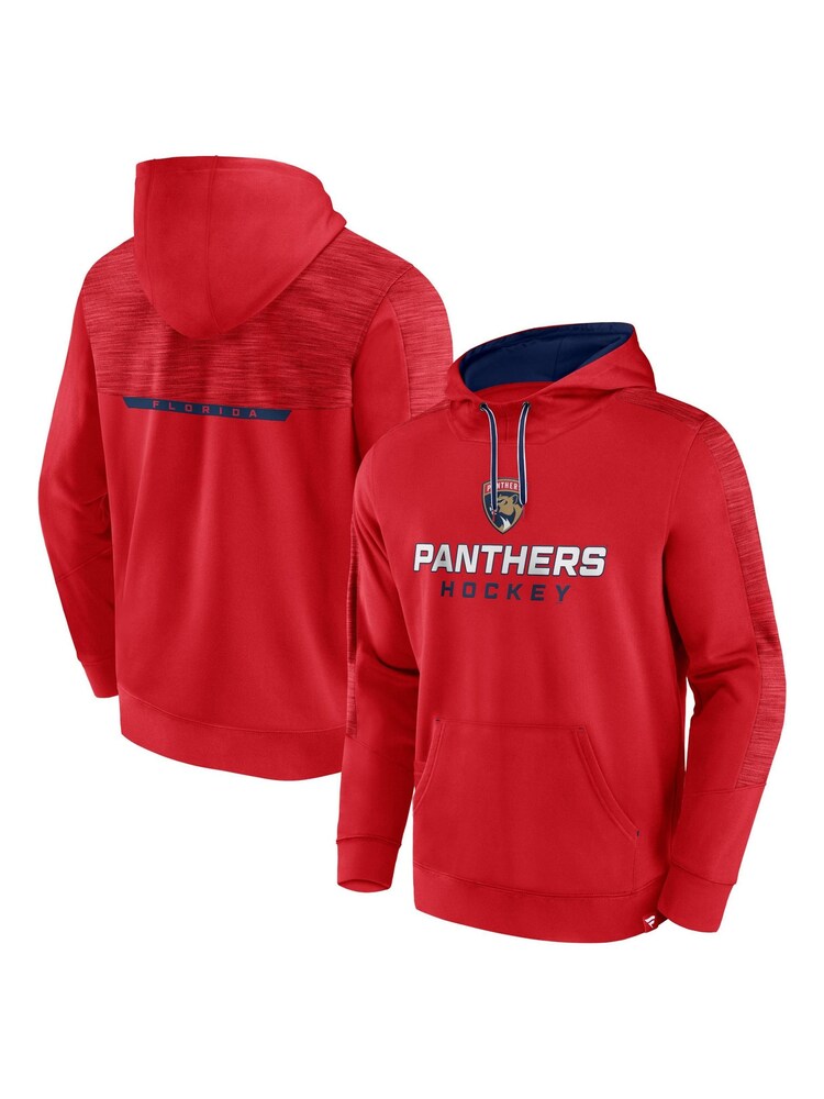 Fanatics NHL Red Florida Panthers Pullover Fleece Hoodie - Image 1 of 3