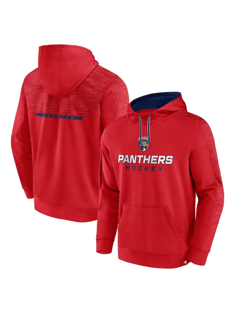 Fanatics NHL Red Florida Panthers Pullover Fleece Hoodie - Image 1 of 3 Fanatics NHL Red Florida Panthers Pullover Fleece Hoodie - Image 1 of 3