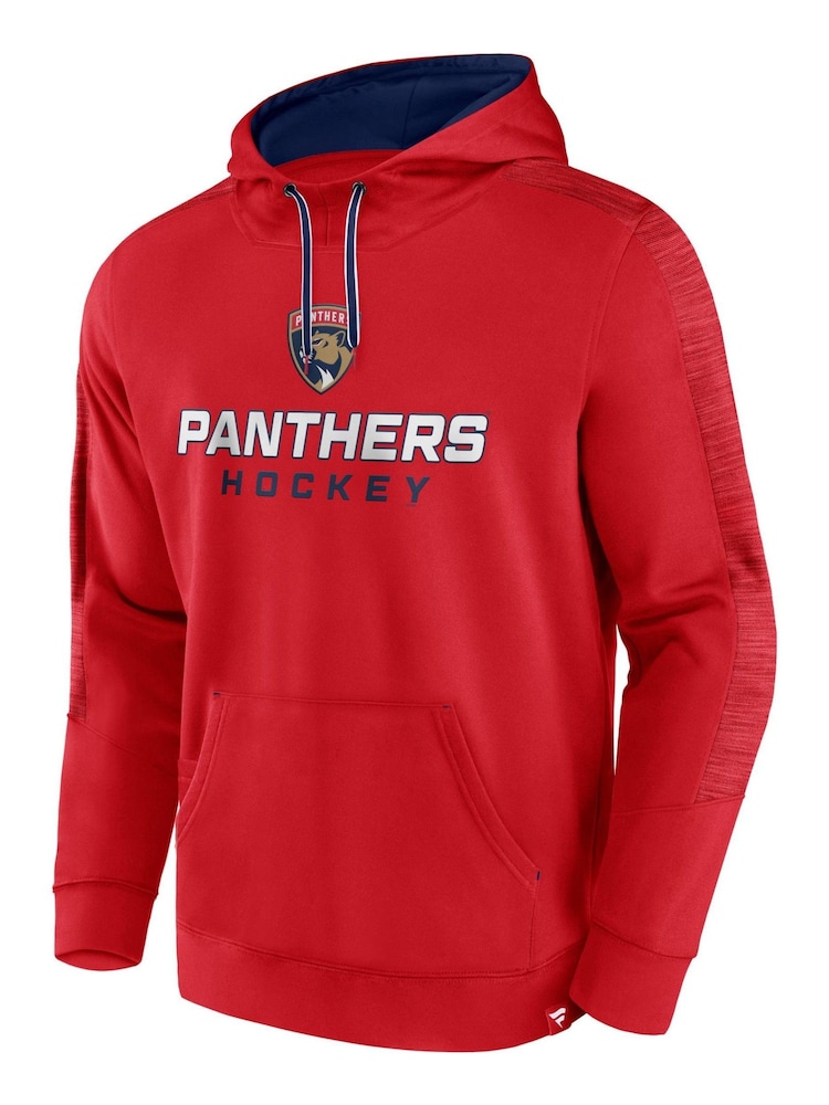 Fanatics NHL Red Florida Panthers Pullover Fleece Hoodie - Image 2 of 3 Fanatics NHL Red Florida Panthers Pullover Fleece Hoodie - Image 2 of 3