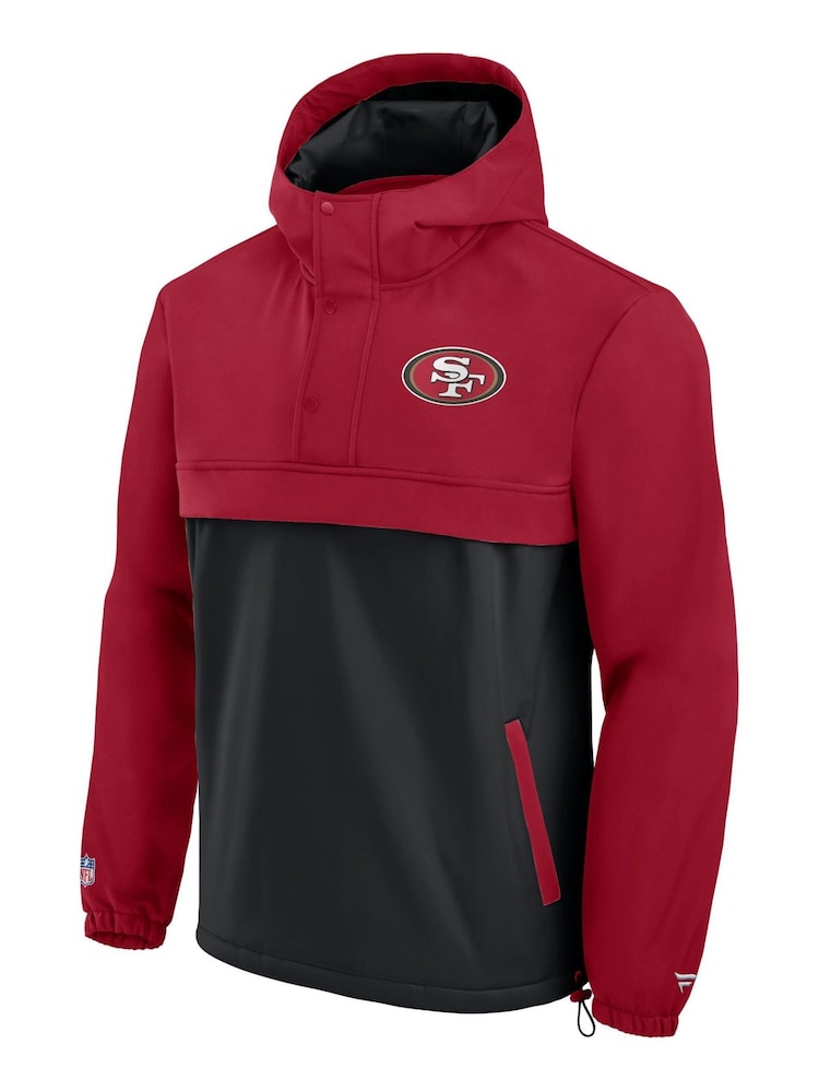 Fanatics Red NFL San Francisco 49ers Midweight Jacket - Image 2 of 3