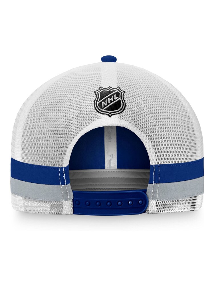 Fanatics Blue NHL Toronto Maple Leafs Fundamental Structured Trucker Hat - Image 4 of 4