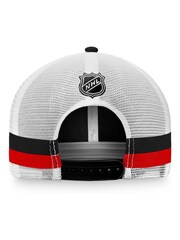 Fanatics NHL Chicago Blackhawks Fundamental Structured Black Trucker Hat - Image 4 of 4