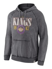 Fanatics Grey NHL Los Angeles Kings Heritage Hoodie - Image 2 of 3