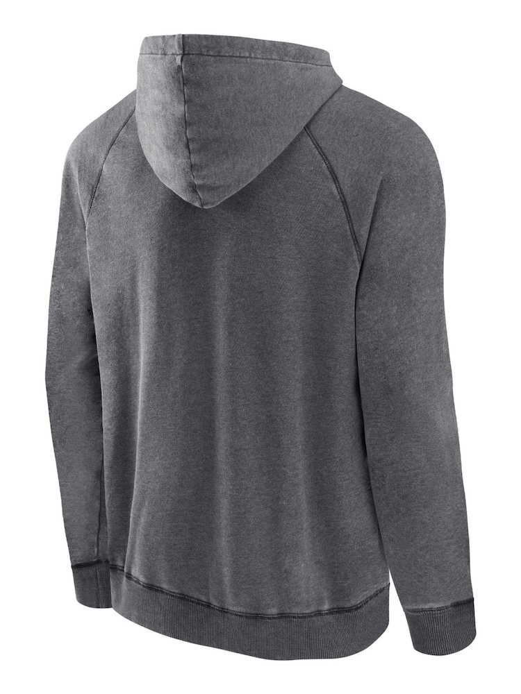 Fanatics Grey NHL Los Angeles Kings Heritage Hoodie - Image 3 of 3