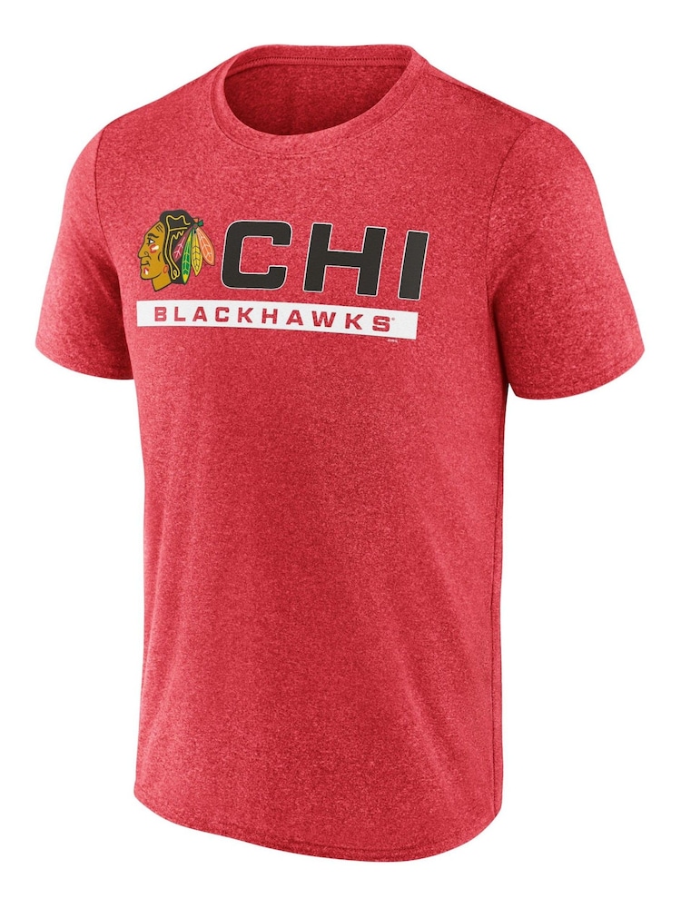 Fanatics Red NHL Chicago Blackhawks Short Sleeve T-Shirt - Image 2 of 3
