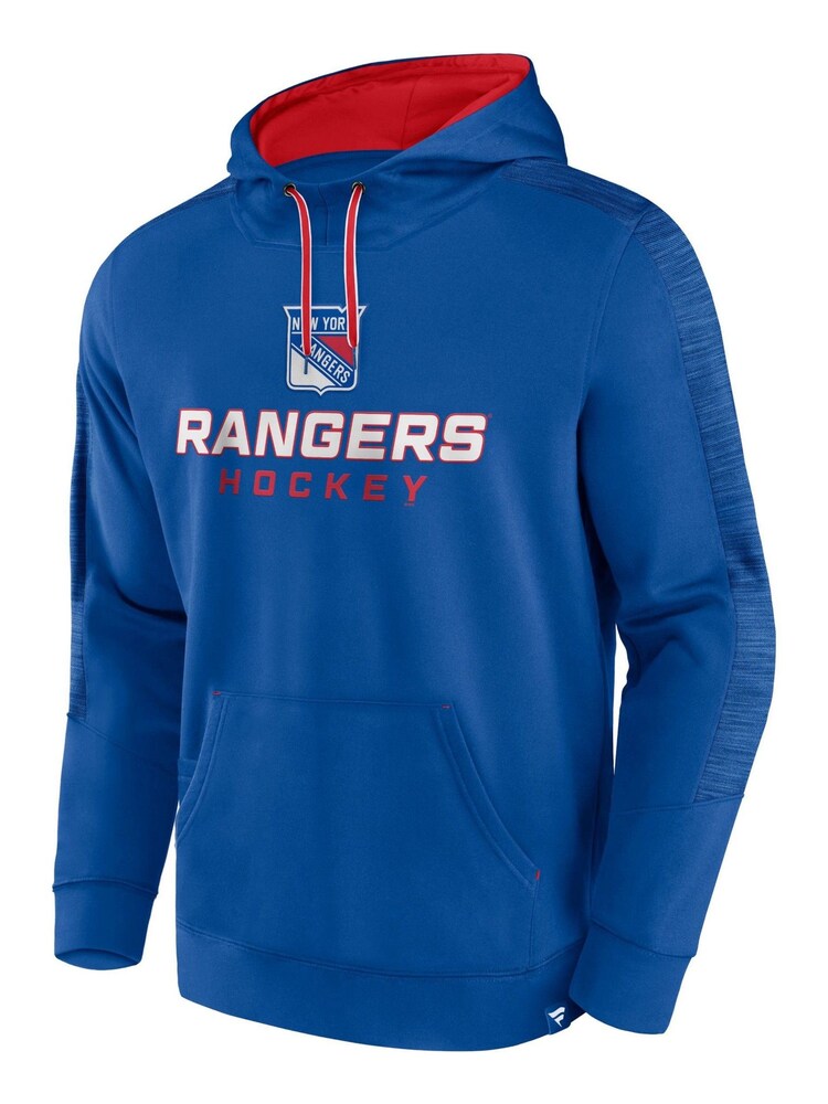 Fanatics Blue NHL New York Rangers Pullover Fleece Hoodie - Image 2 of 3