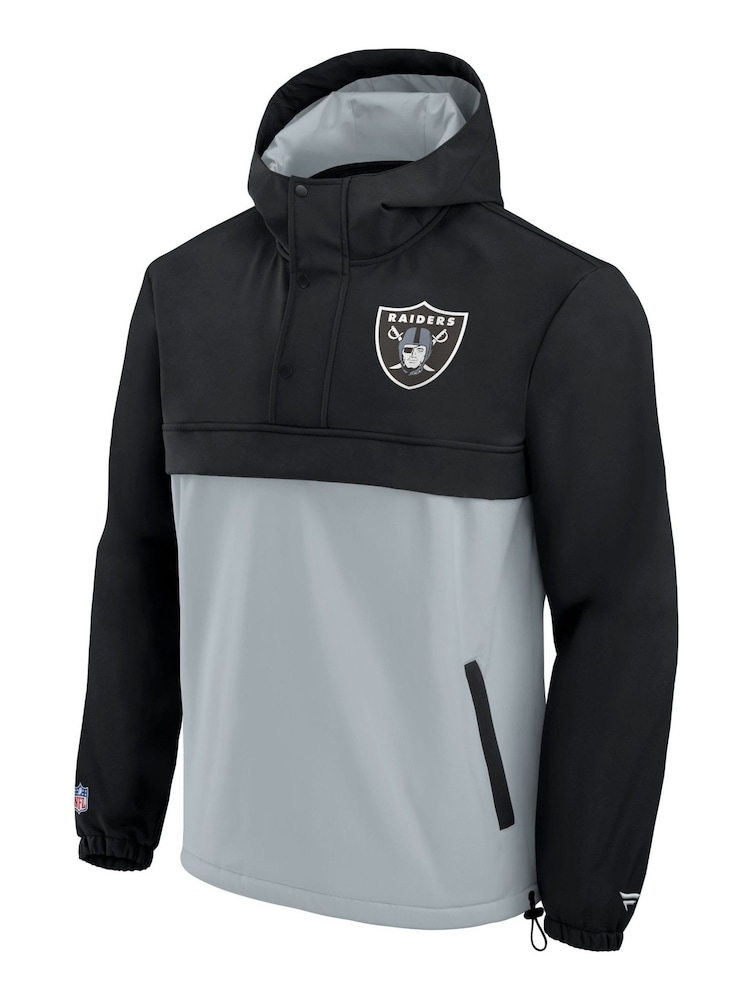 Fanatics NFL Las Vegas Raiders Midweight Black Jacket - Image 2 of 3