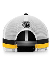 Fanatics NHL Boston Bruins Fundamental Structured Black Trucker Hat - Image 4 of 4