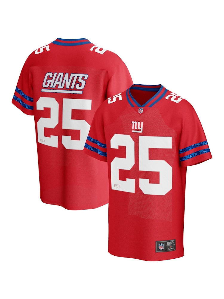 Fanatics Red NFL New York Giants Foundations Jersey - Image 1 of 3 Fanatics Red NFL New York Giants Foundations Jersey - Image 1 of 3