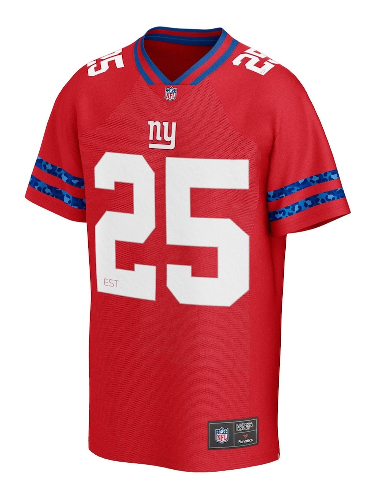 Fanatics Red NFL New York Giants Foundations Jersey - Image 2 of 3