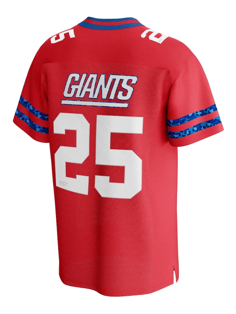 Fanatics Red NFL New York Giants Foundations Jersey - Image 3 of 3