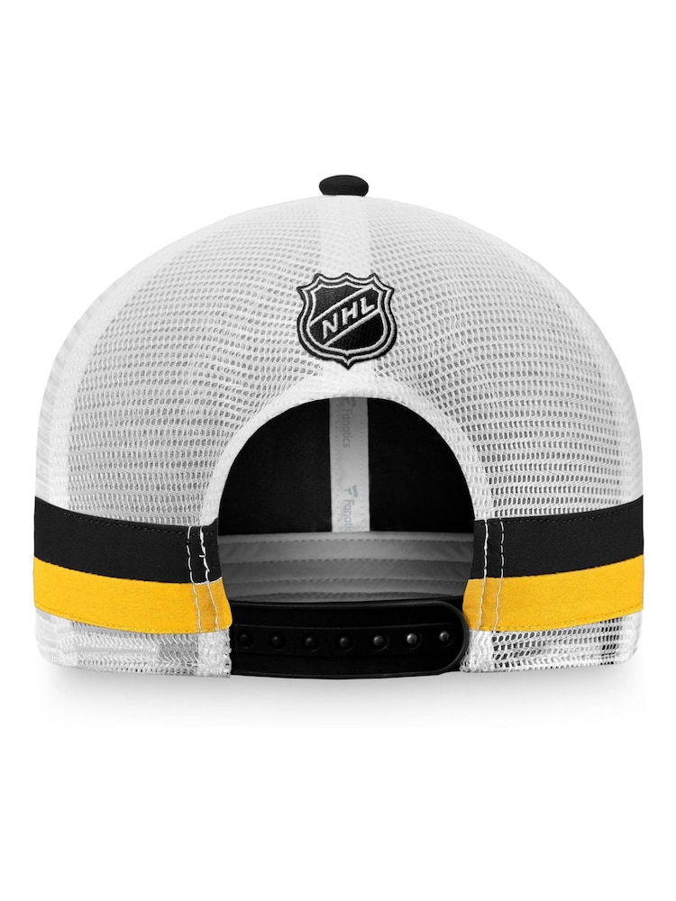 Fanatics NHL Pittsburgh Penguins Fundamental Structured Black Trucker Hat - Image 2 of 4