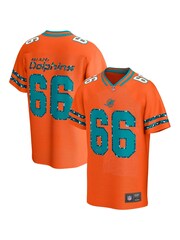 Fanatics  NFL Miami Dolphins Orange Print Foundations Jersey - Image 1 of 3