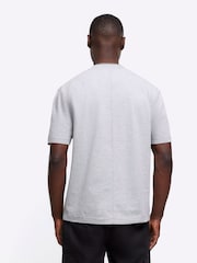 River Island Grey Studio Regular Fit T-Shirt - Image 2 of 4