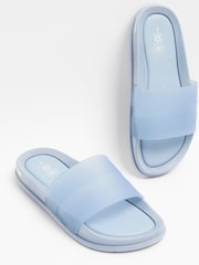 River Island Blue Mesh Heel Clip Sliders - Image 3 of 4