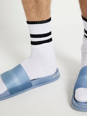 River Island Blue Mesh Heel Clip Sliders - Image 4 of 4