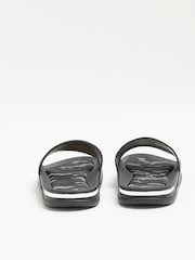 River Island Black Mesh Heel Clip Sliders - Image 2 of 4