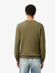 Lacoste 100% Cotton Crew Neck Sweater - Image 2 of 6