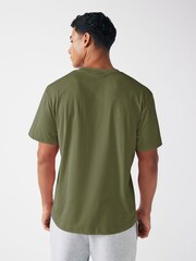 Lacoste Relaxed Fit Jersey 100% Cotton T-Shirt - Image 2 of 5