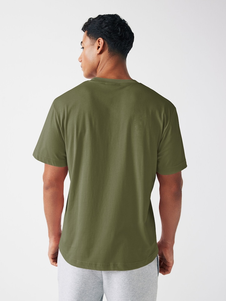 Lacoste Relaxed Fit Jersey 100% Cotton T-Shirt - Image 2 of 5