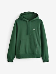 Lacoste Logo Cotton Hoodie - Image 4 of 4
