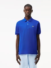 Lacoste Blue Originals L1212 100% Cotton Polo Shirt - Image 1 of 6