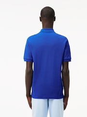 Lacoste Blue Originals L1212 100% Cotton Polo Shirt - Image 2 of 6