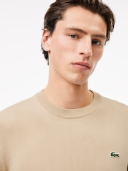 Lacoste 100% Cotton Crew Neck Sweater - Image 4 of 6