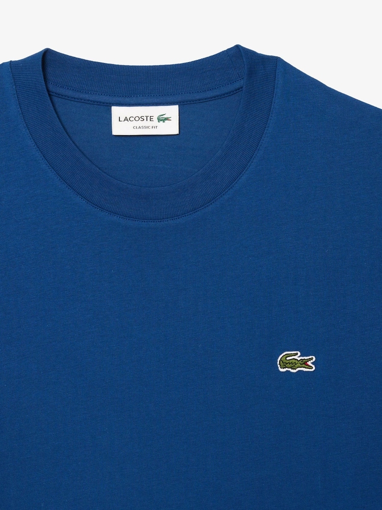 Lacoste Relaxed Fit Jersey 100% Cotton T-Shirt - Image 6 of 6