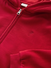 Red Zip Through Hoodie (3-16yrs) - Image 3 of 3