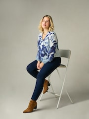 Live Unlimited Blue Curve Denim Jeggings - Image 3 of 6