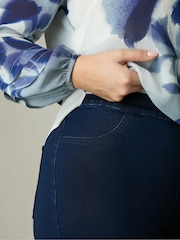 Live Unlimited Blue Curve Denim Jeggings - Image 4 of 6