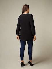 Live Unlimited Blue Curve Petite Denim Jeggings - Image 2 of 4