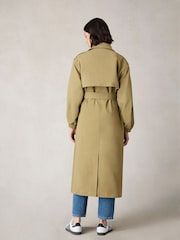 Ro&Zo Green Petite Belted Trench Coat - Image 2 of 8