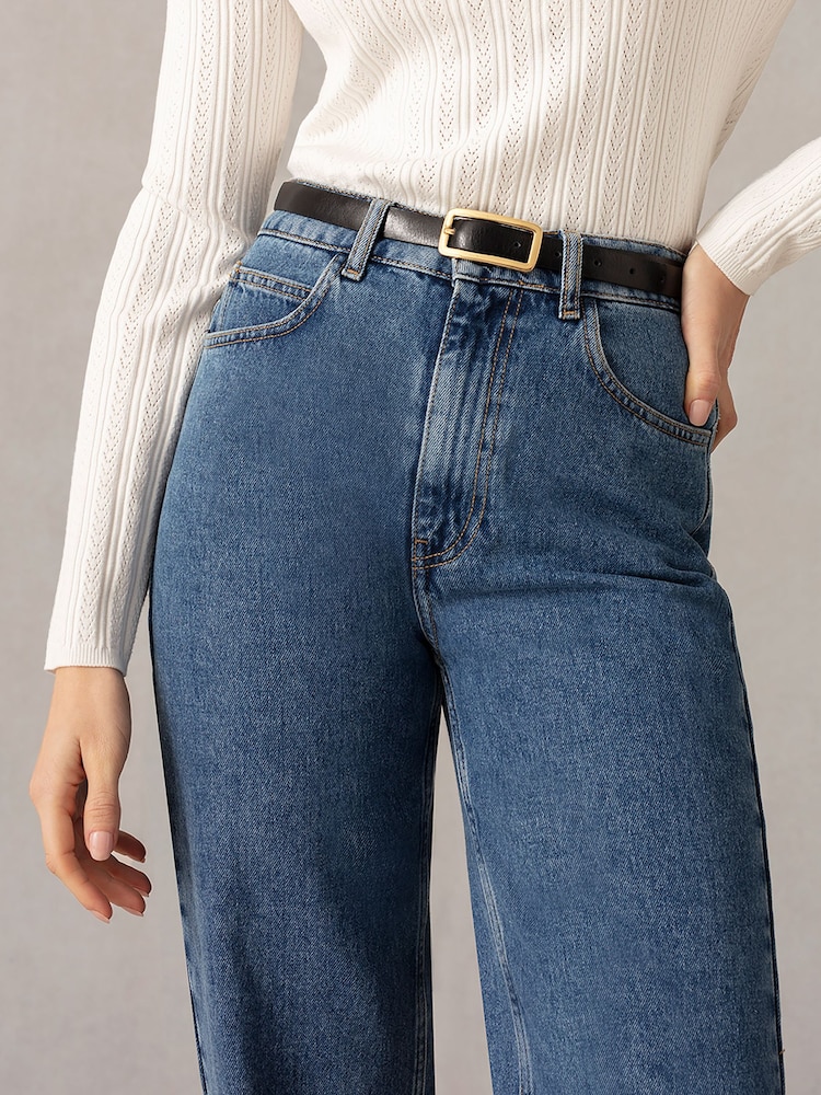 Ro&Zo Blue Straight Jeans - Image 2 of 4