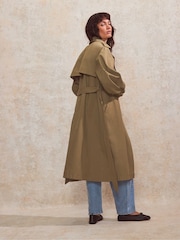 Ro&Zo Khaki Belted Trench Coat - Image 3 of 6