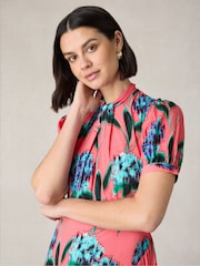 Ro&Zo Petite Scarlett Floral Print Twist Neck Maxi Dress - Bild 2 von 7