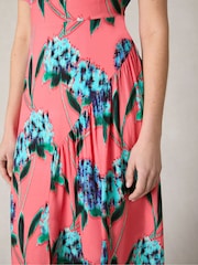 Ro&Zo Petite Scarlett Floral Print Twist Neck Maxi Dress - Bild 3 von 7