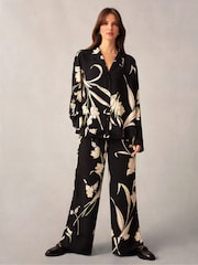 Ro&Zo Climbing Floral Button Front Blouse - Image 2 of 5