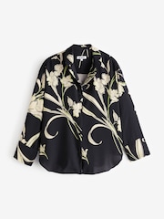 Ro&Zo Climbing Floral Button Front Blouse - Image 5 of 5
