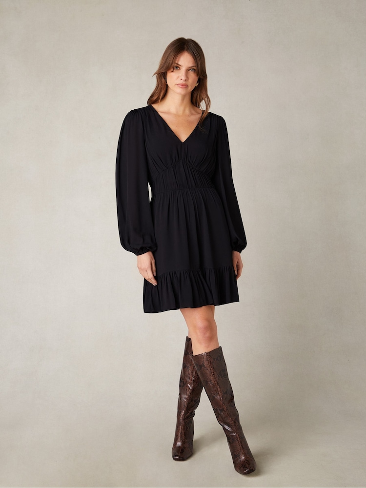 Ro&Zo Elastic Waist Tie Back Dress - Image 1 of 8