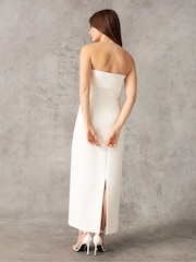Ro&Zo Crepe Boned Bandeau Dress - Bild 3 von 6