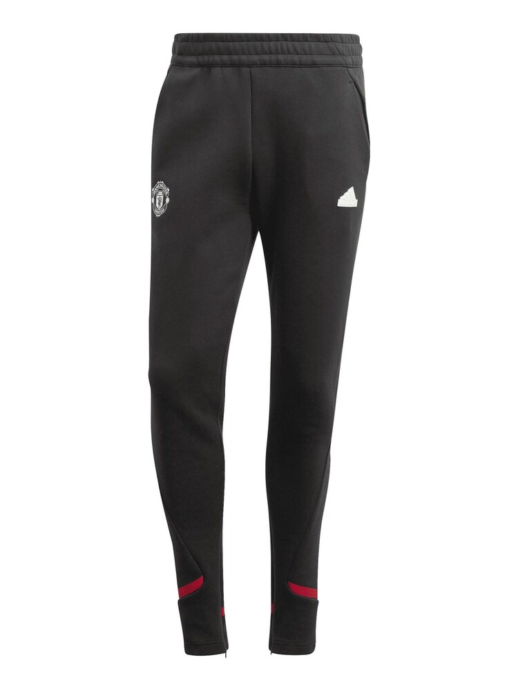 Fanatics Manchester United Travel Black Joggers - Image 4 of 4