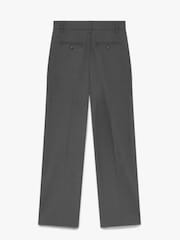 Mint Velvet Grey Pleated Tailored Trousers - Image 7 of 8