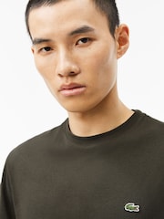Lacoste Regular Fit Sports 100% Cotton T-Shirt - Image 4 of 6