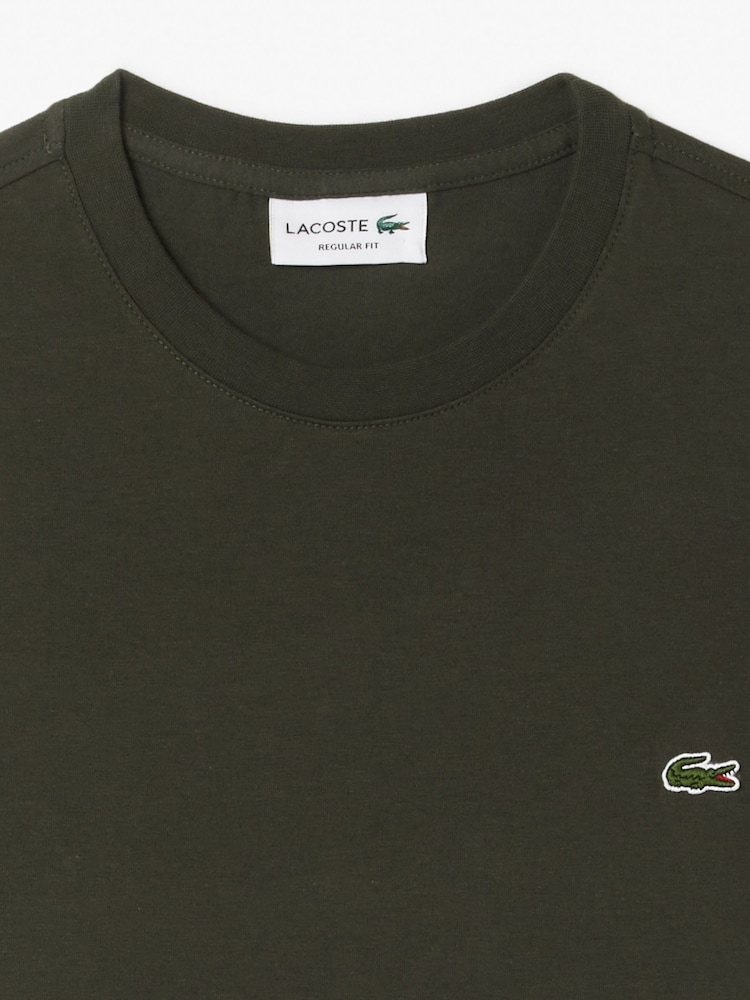 Lacoste Regular Fit Sports 100% Cotton T-Shirt - Image 6 of 6