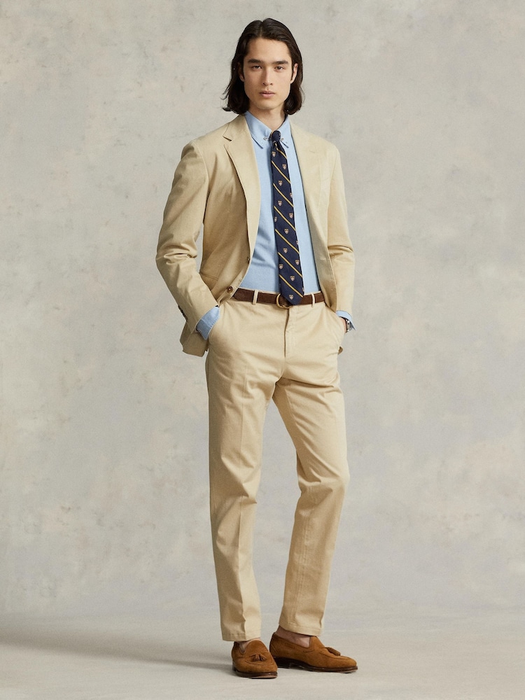 Polo Ralph Lauren Blue Custom Fit Oxford Shirt - Image 2 of 2