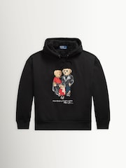 Polo Ralph Lauren Black Seasonal Bear Hoodie - Image 1 of 1