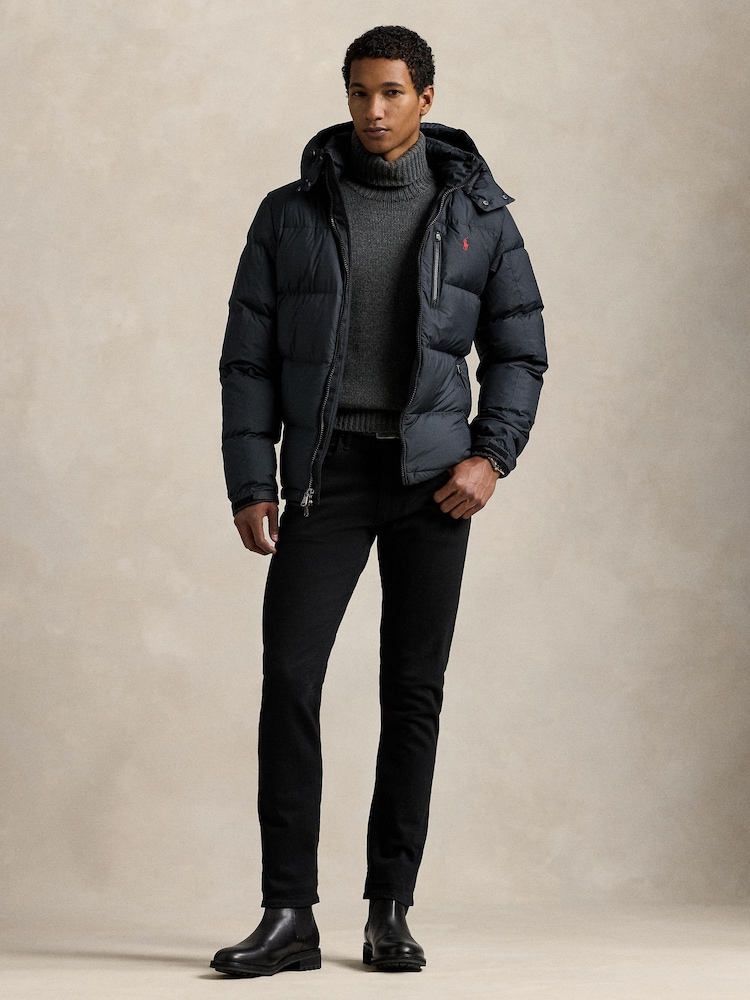Polo Ralph Lauren Black Gorham Down Jacket - Image 2 of 2
