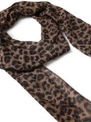 Aela Animal Leopard Print Scarf - Bild 2 von 2
